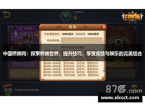 中国桥牌网：探索桥牌世界，提升技巧，享受竞技与娱乐的完美结合