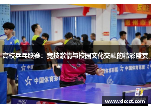 高校乒乓联赛：竞技激情与校园文化交融的精彩盛宴